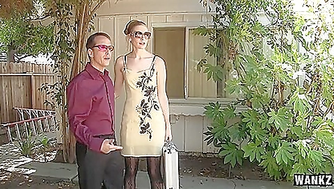 Sexy young blonde with sexy body