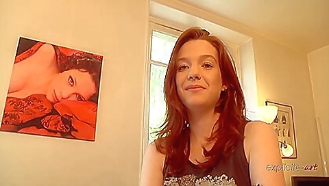 Horny girlfriend in bed