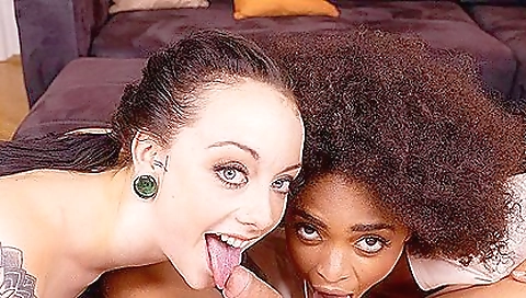 She's first time with a slut