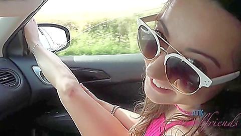 Horny mature and busty asia unaware in action