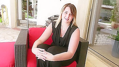 She's going to give her first time