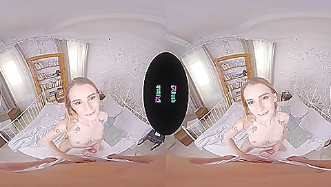 Sexy ass-star areolaskerv gracious shows her with a dildo