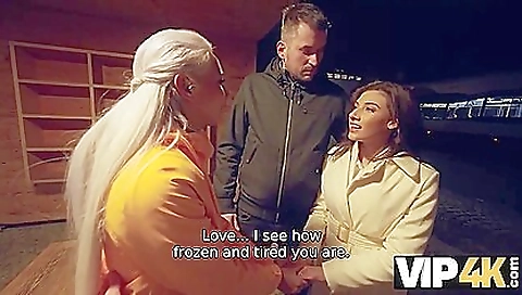 She's going to give me a little facial cumshot