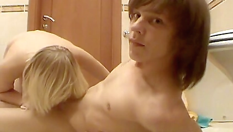 Cute blonde likes to get fucked